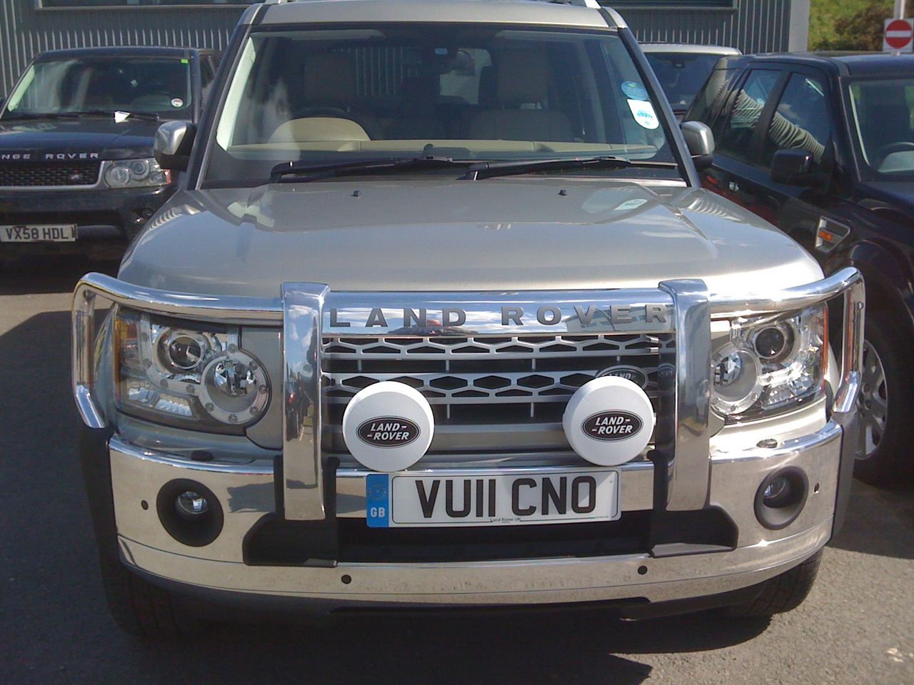 land rover discovery 4 nudge bar