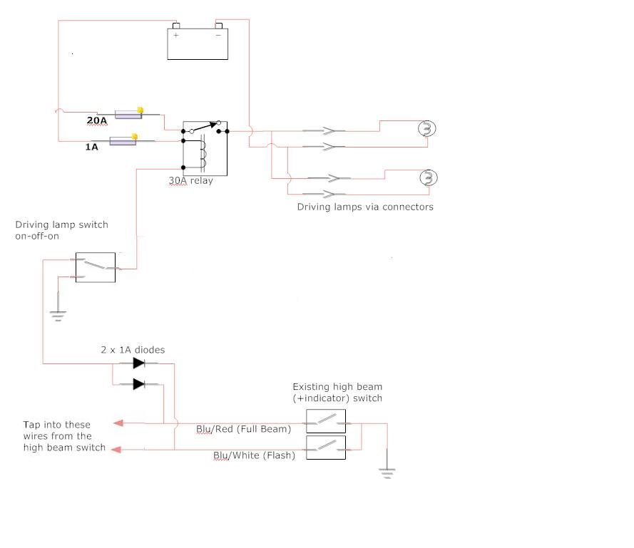 DISCO3.CO.UK - View topic - Guide: Wiring your own spot lamps / driving