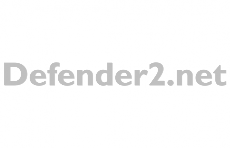 Lower Case Defender2.net Sticker