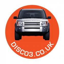 DISCO3.CO.UK Round Sticker